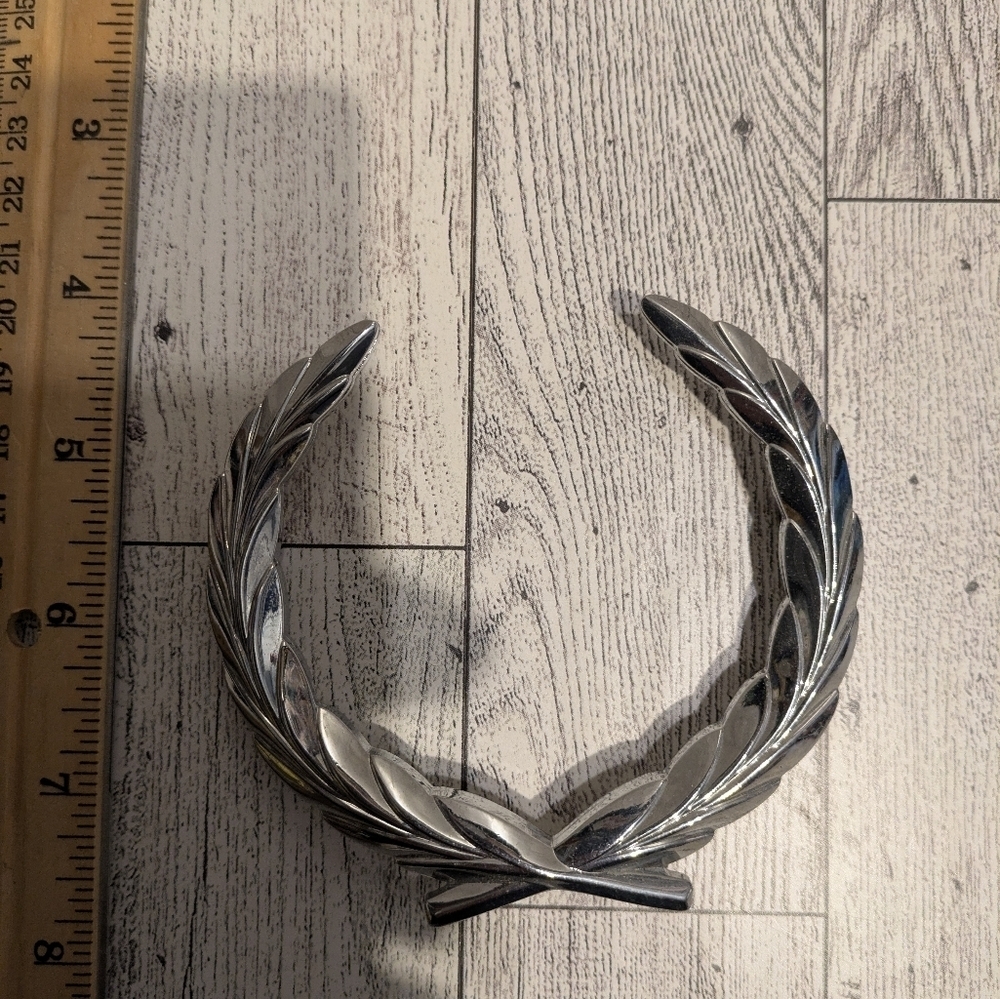 Cadillac Silver Laurel Wreath Emblem